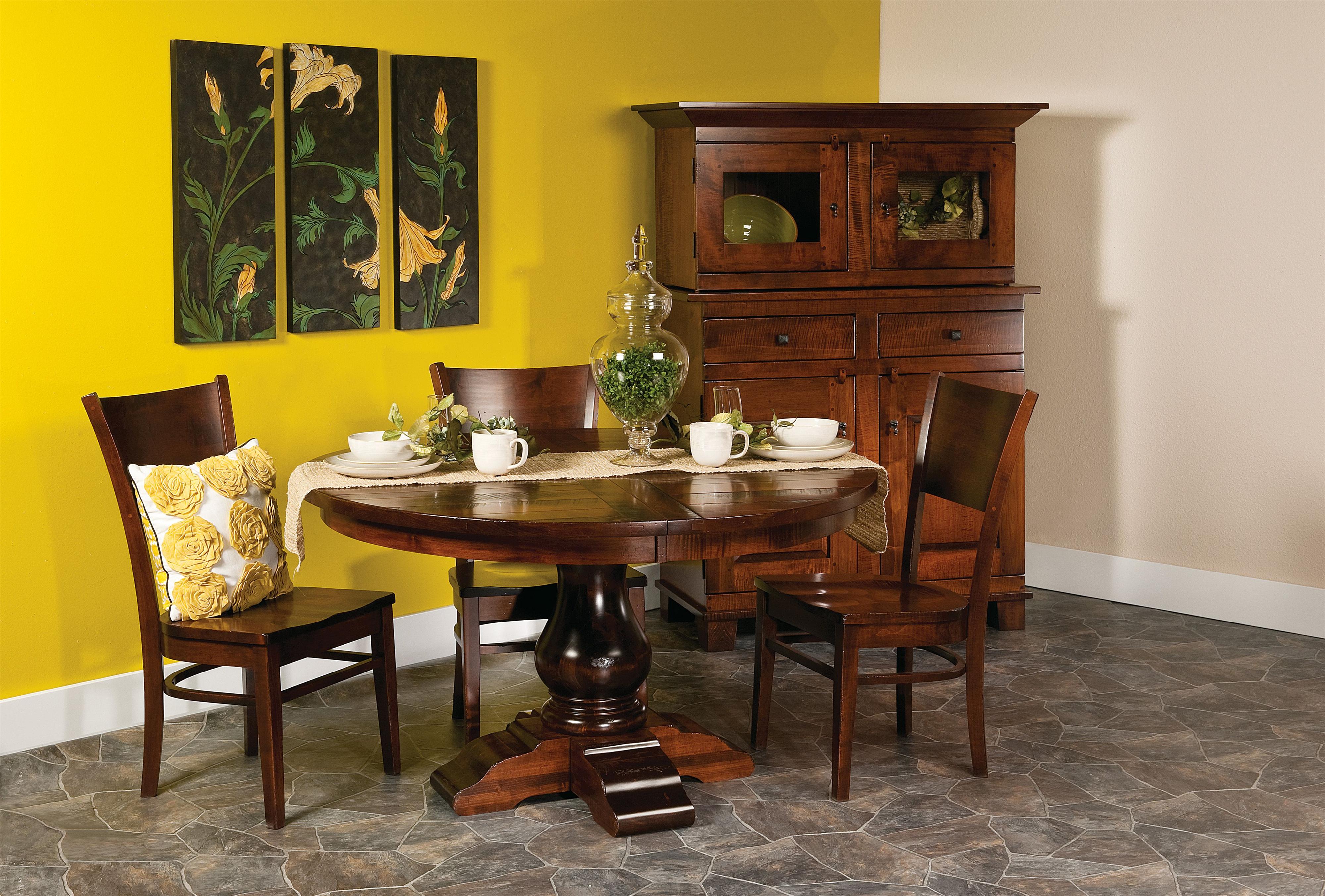 Amish Impressions by Fusion Designs Wellington 60" Round Dining